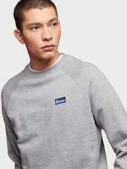 Penfield Grey Mens Relaxed Fit 100% Cotton Original Logo Sweatshirt - Image 3 of 6