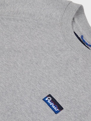 Penfield Grey Mens Relaxed Fit 100% Cotton Original Logo Sweatshirt - Image 6 of 6