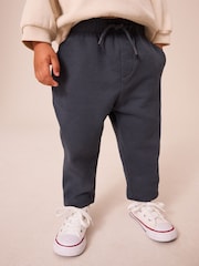 Animais Ecru - Conjunto de moletom e joggers com estampa de algodão 100% (3meses a7anos) - Imagem 5 de 10
