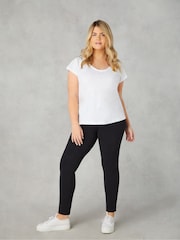 Live Unlimited Black Curve Jersey Regular Length Leggings - Image 2 of 5