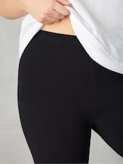 Live Unlimited Black Curve Jersey Regular Length Leggings - Image 3 of 5