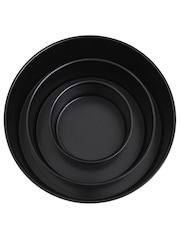 Maison by Premier Black From Scratch Set Of Three Round Cake Tins - Image 3 of 6