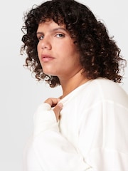 Sweaty Betty Lily White After Class Crop Sweatshirt - Image 4 of 6