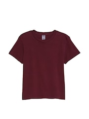 Victoria's Secret PINK Purple Rose Short Sleeve Dreamer T-Shirt - Image 3 of 3