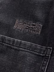 Black 100% Cotton Denim Overshirt (3-16yrs) - Image 10 of 10