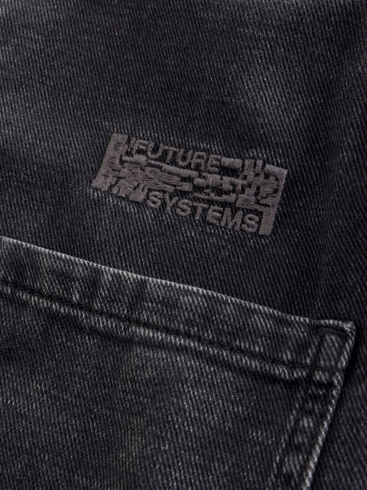 Black 100% Cotton Denim Overshirt (3-16yrs) - Image 10 of 10