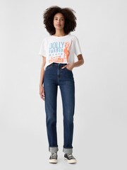 Gap White Dolly Parton Cotton Short Sleeve T-Shirt - Image 3 of 5