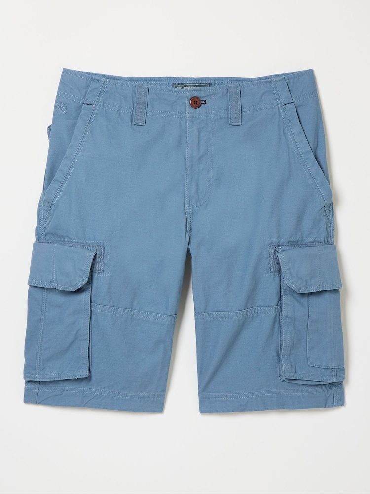FatFace Breakyard Blue Cargo Shorts - Image 5 of 5 FatFace Breakyard Blue Cargo Shorts - Image 5 of 5