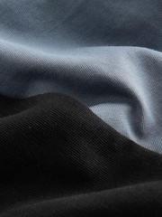Siva/črna - Utility 100% Cotton kratek rokav; s kratkimi rokavi majica and lahke hlače za prosti čas Set (3-16yrs) - Slika 4 iz 4