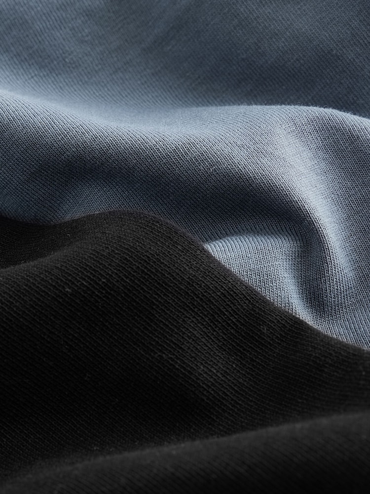 Siva/črna - Utility 100% Cotton kratek rokav; s kratkimi rokavi majica and lahke hlače za prosti čas Set (3-16yrs) - Slika 4 iz 4