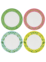 Designers Guild Ikebana Damask Dinner Plates Set Of 4 - صورة 1 من 6