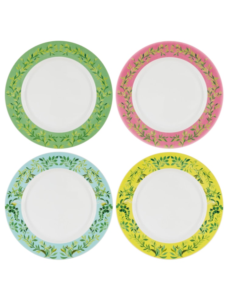 Designers Guild Ikebana Damask Dinner Plates Set Of 4 - صورة 1 من 6