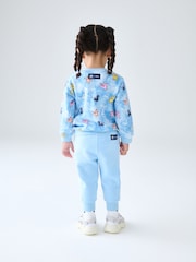 adidas Originals Blue 100% Cotton Disney Graphic Crew Set - Image 2 of 10