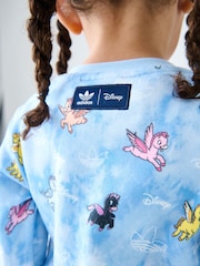 adidas Originals Blue 100% Cotton Disney Graphic Crew Set - Image 8 of 10