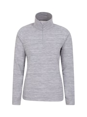 Mountain Warehouse Grey Womens Snowdon Melange Fleece - Image 1 of 5