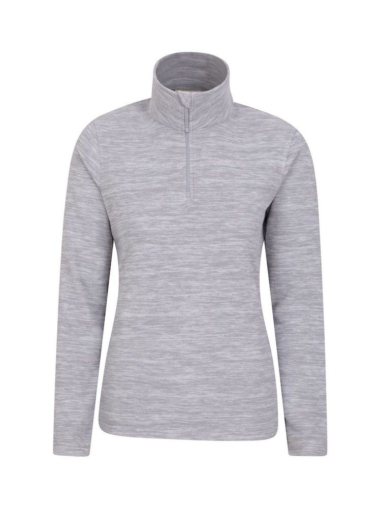 Mountain Warehouse Grey Womens Snowdon Melange Fleece - Image 1 of 5