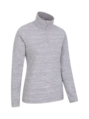 Mountain Warehouse Grey Womens Snowdon Melange Fleece - Image 2 of 5