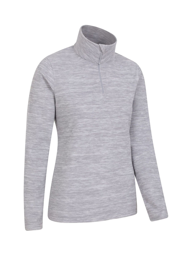 Mountain Warehouse Grey Womens Snowdon Melange Fleece - Image 2 of 5