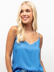 Cyberjammies Blue Solid Modal Cami - Image 1 of 3