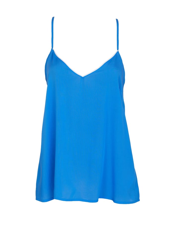 Cyberjammies Blue Solid Modal Cami - Image 3 of 3