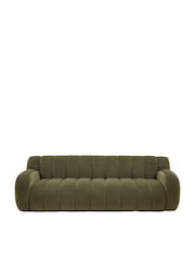Gallery Home Moss Green Warwick 3 Seater Sofa - Image 7 of 8