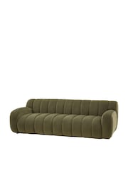 Gallery Home Moss Green Warwick 3 Seater Sofa - Image 8 of 8