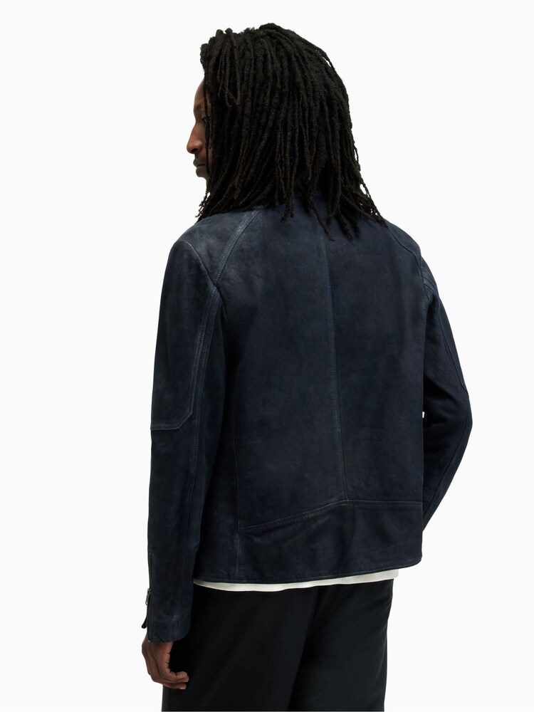 AllSaints Blue Cora Jacket - Image 1 of 6