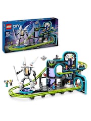 LEGO City Robot World Roller Coaster Park Toy - Image 1 of 9
