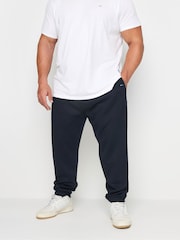 BadRhino Big & Tall Blue 100% Cotton Essential Joggers - Image 1 of 4