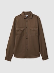Reiss Arlo Hemdjacke aus Baumwollleinen - Bild 2 von 5