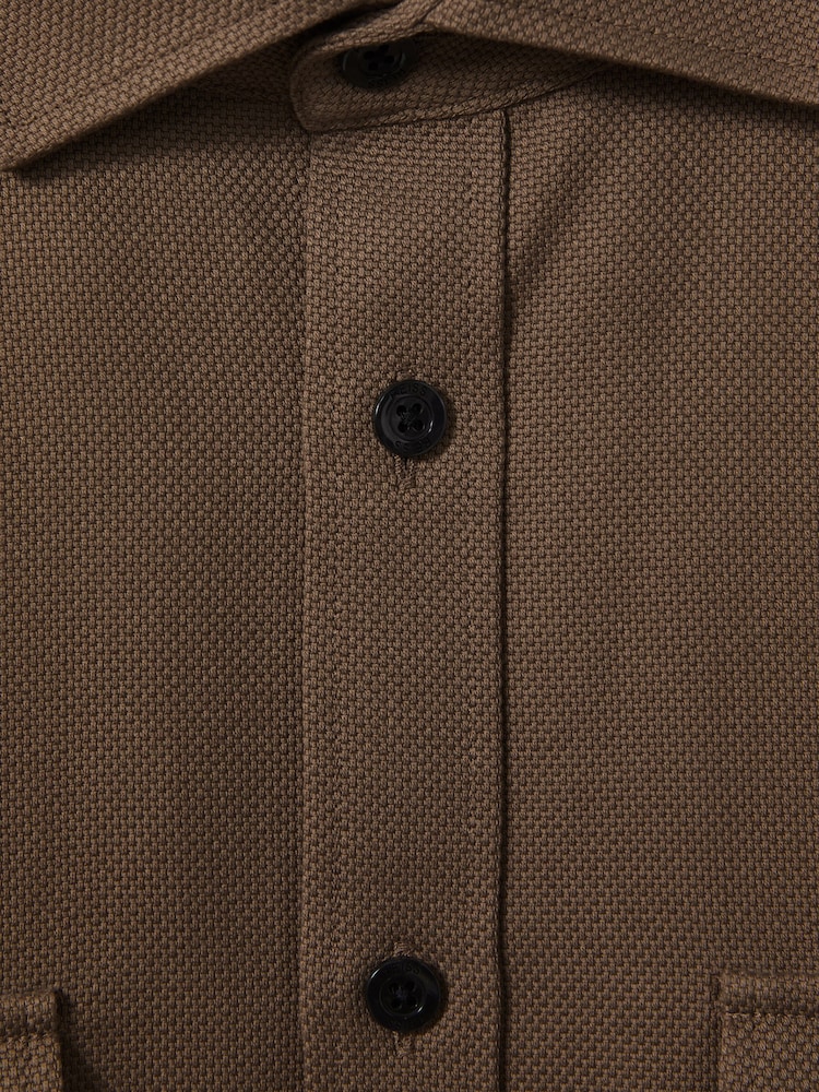 Reiss Arlo Hemdjacke aus Baumwollleinen - Bild 5 von 5
