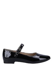 Črna/Chrome - Hush Puppies Melissa Strap čevlji - Slika 1 iz 4