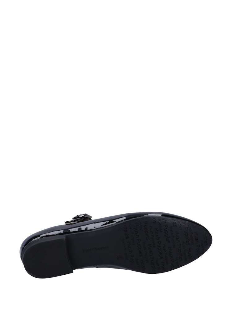 Črna/Chrome - Hush Puppies Melissa Strap čevlji - Slika 4 iz 4