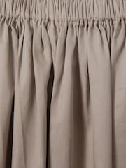Reiss Mocha Sofia Cotton Ruched Puff Sleeve Mini Dress - Image 5 of 5