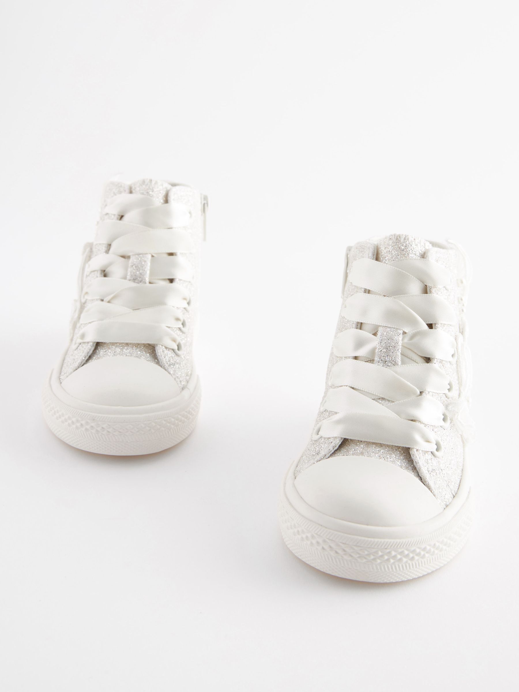 Next Rise Shoes Buy Butterfly Glitter High Top Trainers from Next USA