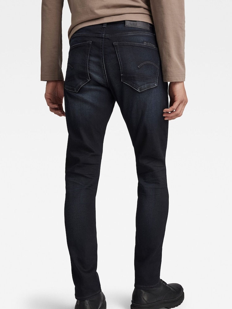 Dunkle Aged-Waschung - G Star 3301 Jeans in Slim Fit - Bild 2 von 5