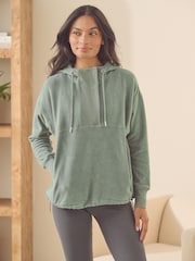 Green Fleece Hoodie - Image 3 of 9