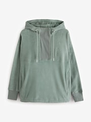Green Fleece Hoodie - Image 6 of 9