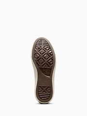 Converse Black Leather Chuck Taylor All Star Trainers - Image 8 of 9