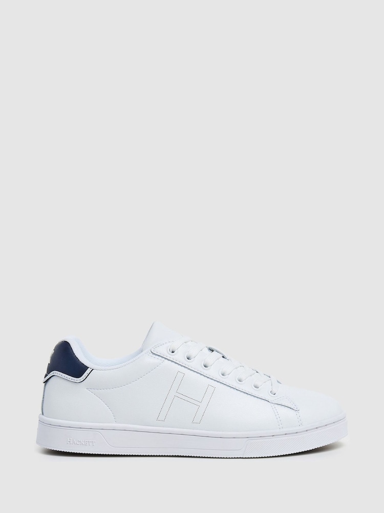 Hackett London Men Sportive White Sneakers - Image 1 of 5