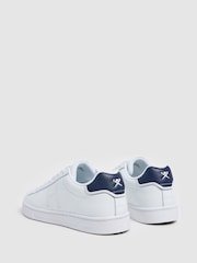 Hackett London Men Sportive White Sneakers - Image 3 of 5