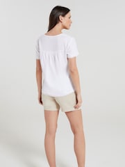 Mountain Warehouse Naples Embroidered Womens 100% Cotton Top - Imagen 4 de 6