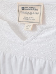 Mountain Warehouse Naples Embroidered Womens 100% Cotton Top - Imagen 6 de 6