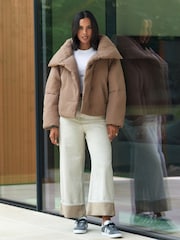 Neutral Shower Resistant Padded Coat - Image 2 of 8
