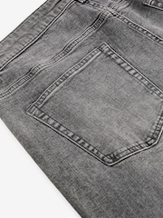 Grey Washed Classic Stretch Relaxed Fit Jeans - Image 10 of 11