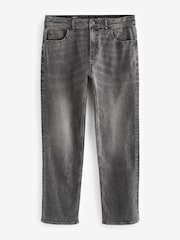 Grey Washed Classic Stretch Relaxed Fit Jeans - Image 7 of 11