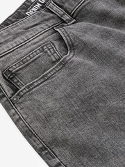 Grey Washed Classic Stretch Relaxed Fit Jeans - Image 9 of 11