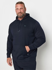 BadRhino Big & Tall Blue Essential Hoodie - Image 1 of 4
