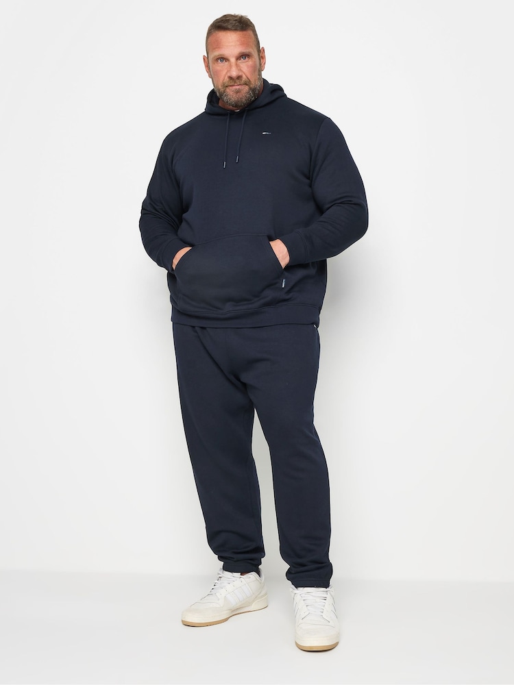 BadRhino Big & Tall Blue Essential Hoodie - Image 2 of 4