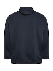 BadRhino Big & Tall Blue Essential Hoodie - Image 4 of 4